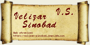 Velizar Sinobad vizit kartica